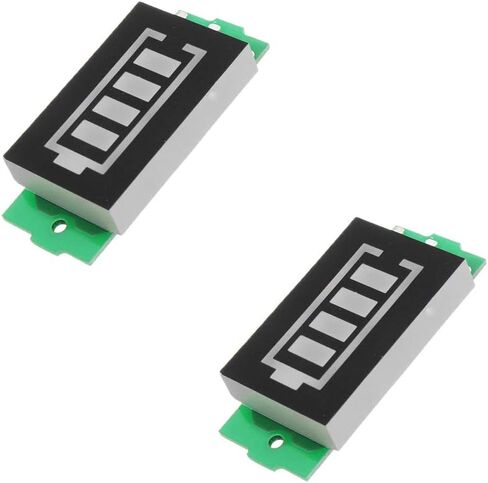 Comidox 1S 4.2V Lithium Battery Capacity Indicator Module LCD Display Electric Vehicle Battery Power Tester Li-ion 2Pcs in Saudi Arabia