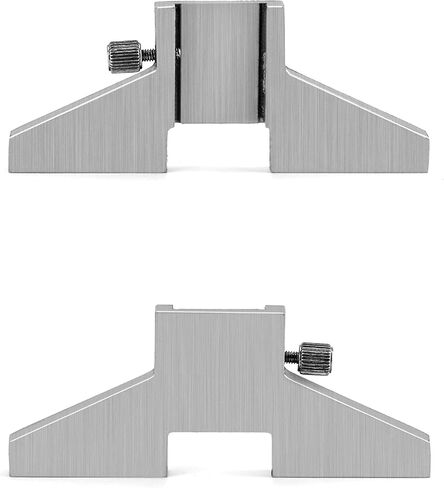 QWORK Caliper Depth Base Carbon Steel T-Bar Attachment for Dial/Digital/Vernier Calipers 4", 6", 8", 12" in Saudi Arabia