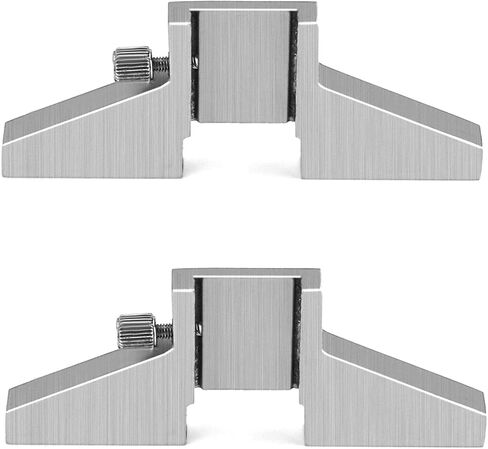 QWORK Caliper Depth Base Carbon Steel T-Bar Attachment for Dial/Digital/Vernier Calipers 4", 6", 8", 12" in Saudi Arabia