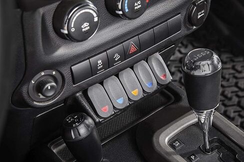 Rugged Ridge | Switch Pod Panel, Center Console, Lower | 17235.54 | Fits 2011-2018 Jeep Wrangler JK/JKU in Saudi Arabia