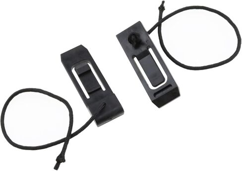 Wantane-Surfboard Fin Clips مجداف لوح التزلج الذيل كليب ركوب الأمواج زعانف مستجمعات المياه كليب في الهواء الطلق الشاطئ ركوب الأمواج الملحقات (أسود) -6 قطع in Kuwait