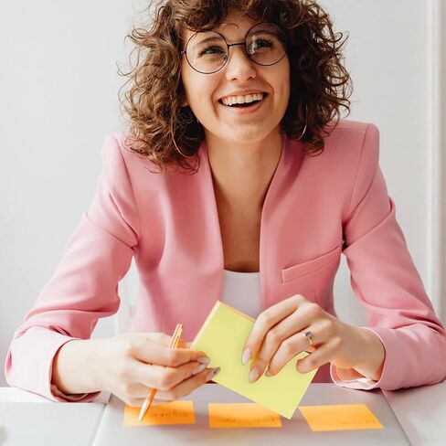 600 قطعة من بطاقات الفهرس الملونة الفارغة من Tecmisse، بطاقة فهرس مقاس 3 × 5 بوصات غير مسطرة، بطاقات ملاحظات، بطاقات دراسة للتعلم المدرسي والمكتب، 6 ألوان نيون in Kuwait