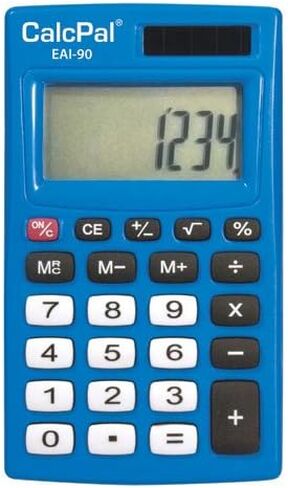 EAI Education CalcPal EAI-90 Pocket Basic Calculator - Set of 10 in Saudi Arabia