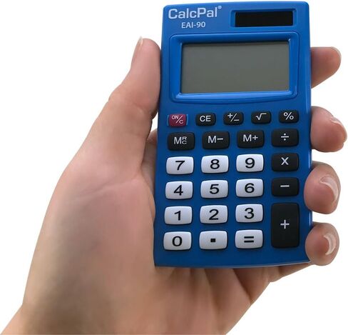 EAI Education CalcPal EAI-90 Pocket Basic Calculator - Set of 10 in Saudi Arabia