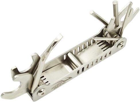 GEZICHTA Diving Repair Multi Tool,13 in 1 Professional Stainless Steel Folding Scuba Toolpack Repair Multi Tool Diver Tool Kit for Diving Snorkeling in Kuwait