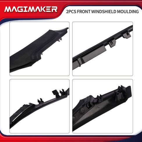 Magimaker 2 قطعة قالب الزجاج الأمامي متوافق مع Lexus IS250 IS350 2006-2013 & IS-F 2008-2014 استبدال 75551-53020 75552-53020 75545-53011 in Saudi Arabia