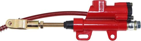PRO BAT Front Disc Brake Master Cylinder Caliper Assembly with Extra Brake Pad for 50cc 90cc 110cc 125cc ATV Quad Dirt Bike, Red in Saudi Arabia