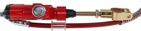 PRO BAT Front Disc Brake Master Cylinder Caliper Assembly with Extra Brake Pad for 50cc 90cc 110cc 125cc ATV Quad Dirt Bike, Red in Saudi Arabia