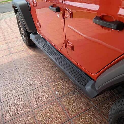 VZ4X4 خطوات جانبية لوحات تشغيل ذات 4 أبواب قضبان Nerf لسيارة جيب رانجلر JL 2018 2019 2020 2021 2022 2023 2024 نماذج الجزء #82215164 in Kuwait