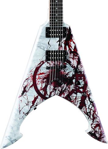 Dean Michael Amott Tyrant X Electric Guitar, Splatter in Kuwait