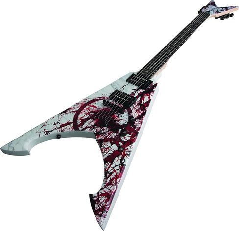Dean Michael Amott Tyrant X Electric Guitar, Splatter in Kuwait