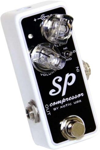 دواسة تأثيرات الجيتار Xotic SP Compressor + 15dB من حزمة التعزيز مع 12x مختارات حاجز وقماش تلميع الصوت السائل in Saudi Arabia