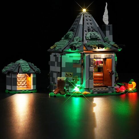 مجموعة إضاءة LED DALDED لكوخ Lego Harry Potter Hagrid's: زيارة غير متوقعة، ضوء LED متوافق مع نماذج مكعبات البناء Lego 76428 (لا تشمل مجموعة Lego) in Saudi Arabia