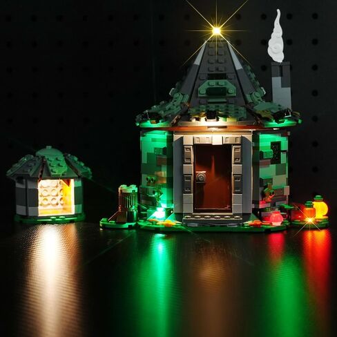 مجموعة إضاءة LED DALDED لكوخ Lego Harry Potter Hagrid's: زيارة غير متوقعة، ضوء LED متوافق مع نماذج مكعبات البناء Lego 76428 (لا تشمل مجموعة Lego) in Saudi Arabia