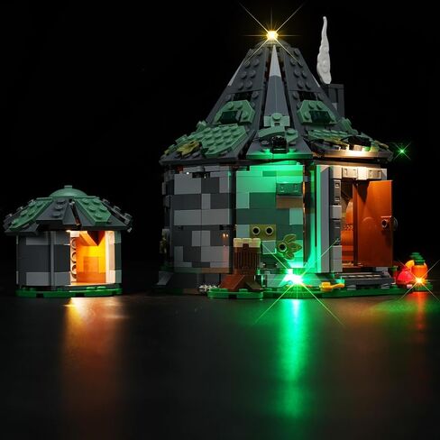 مجموعة إضاءة LED DALDED لكوخ Lego Harry Potter Hagrid's: زيارة غير متوقعة، ضوء LED متوافق مع نماذج مكعبات البناء Lego 76428 (لا تشمل مجموعة Lego) in Saudi Arabia