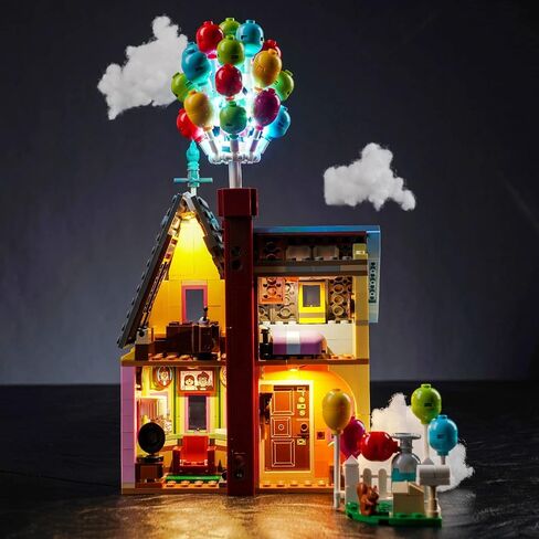 VONADO LED Light Kit for Lego and Pixar ‘Up’ House 43217, DIY Lighting Compatible with Lego Up House 43217 (NO Lego Model), Creative Lights for Lego Up Set (ONLY Lights) in Saudi Arabia