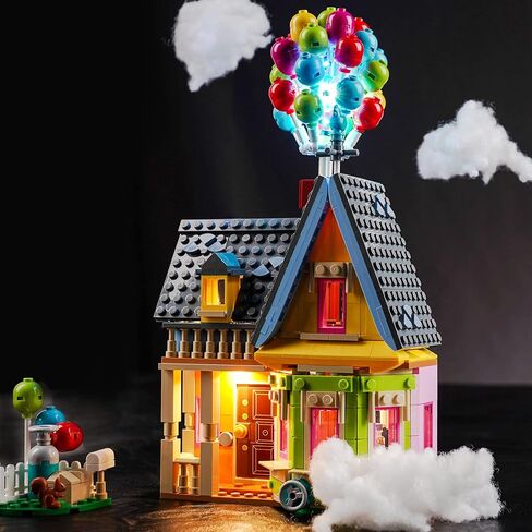 VONADO LED Light Kit for Lego and Pixar ‘Up’ House 43217, DIY Lighting Compatible with Lego Up House 43217 (NO Lego Model), Creative Lights for Lego Up Set (ONLY Lights) in Saudi Arabia