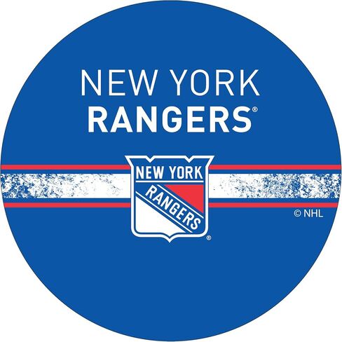 العلامة التجارية Gameroom NHL New York Rangers Chrome Bar Stool مع دوار in Saudi Arabia