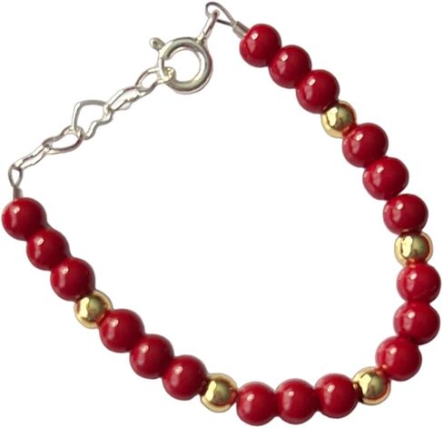 Sweet Bebe Handcrafted Baby Pearl Beaded Bracelet in Saudi Arabia