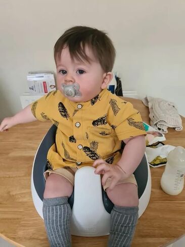 Toddler Infant Baby Boy Clothes Summer Short Sleeve Button Down Shirt Tops Shorts Outfit Set in Saudi Arabia
