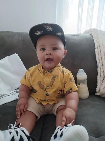 Toddler Infant Baby Boy Clothes Summer Short Sleeve Button Down Shirt Tops Shorts Outfit Set in Saudi Arabia