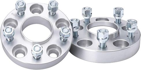 1" Hubcentric Spacers Fit NISSAN INFINITI 5x4.5/5x114.3mm Wheel Spacers Adapter 12x1.25 Studs 66.1 Bore for Nissan 370Z, 350Z, 300ZX, Maxima, Sentra; for INFINITI FX35, FX45, FX50, G35, G37, I30, M45 in Saudi Arabia