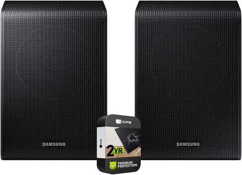 Samsung SWA-9200S/ZA Wireless Surround Speakers 2022 (Renewed) Bundle with 2 YR CPS Enhanced Protection Pack in Saudi Arabia