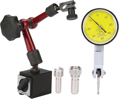 Dial Test Indicator Gauge Precision Scale Flexible Strong Magnetic Stand Base Holder with Lever（Complete Kit）） in Kuwait