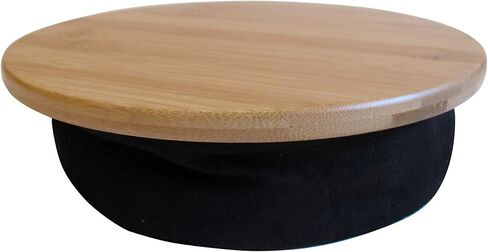MOJO Beanbag Ergonomic Mousepad - Comfortable Mouse Pad for Sofa, Bed, Lap, Couch, and Anywhere Else (Black Leather) in Saudi Arabia