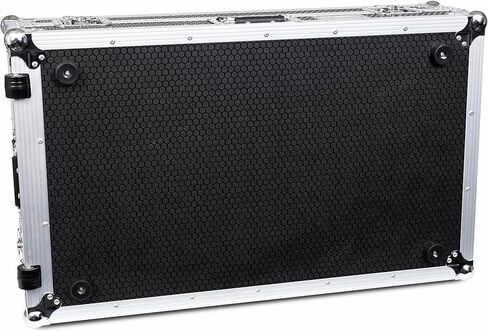 Headliner Flight Custom Fit Case with Laptop Platform and Wheels Compatible with Rane Four DJ Controller, DJ Equipment Road Case in Kuwait