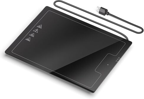 Food Warmer,Electric Hot Plate 19''x15'',Food Warmers for Parties,Two Adjustable Temperature Settings for Buffets, Restaurants, House Parties, Party Events in Kuwait