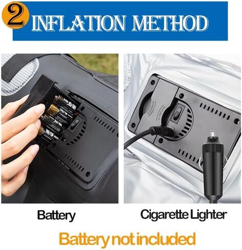 مرتبة هوائية للسيارة من بويلاند، سرير سيارة قابل للنفخ، وسادة نوم سميكة لسرير التخييم مع مضخة هواء أوتوماتيكية، مرتبة هوائية لشاحنة الدفع الرباعي للتخييم والسفر والمشي لمسافات طويلة والرحلات والأنشطة الخارجية in Kuwait