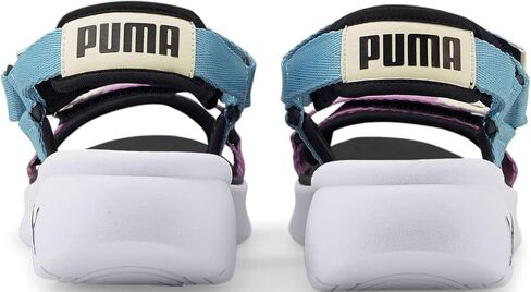 Puma - Womens Sportie Sandal Vola Shoes, Size: 9 M US, Color: Opera Mauve/Porcelain/Puma Black/Anise Flo in Saudi Arabia