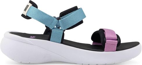 Puma - Womens Sportie Sandal Vola Shoes, Size: 9 M US, Color: Opera Mauve/Porcelain/Puma Black/Anise Flo in Saudi Arabia