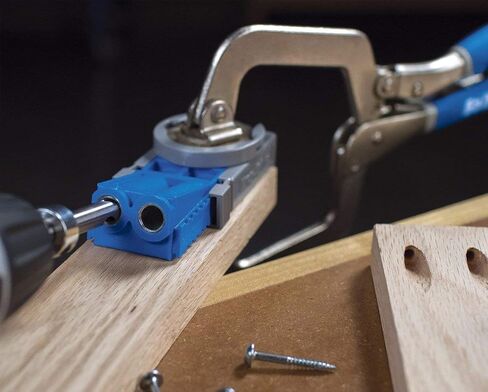 Kreg Jig R3 Master System with Starter Screw Kit & Classic 2" Face Clamp - Clamps for Woodworking - Premium Wood Clamps for Woodworking in Saudi Arabia