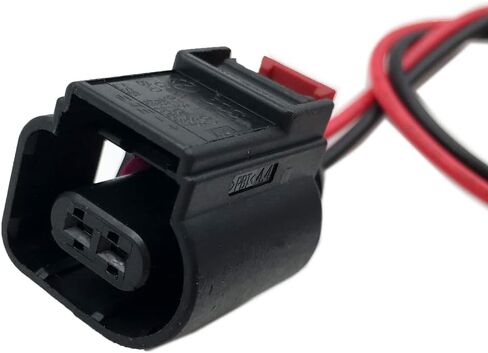 Huayicabpart 2 PIN موصل مستشعر درجة حرارة سائل التبريد متوافق مع Audi A4 Quattro 2002-2015 VW Golf Skoda 8K0973702 in Kuwait