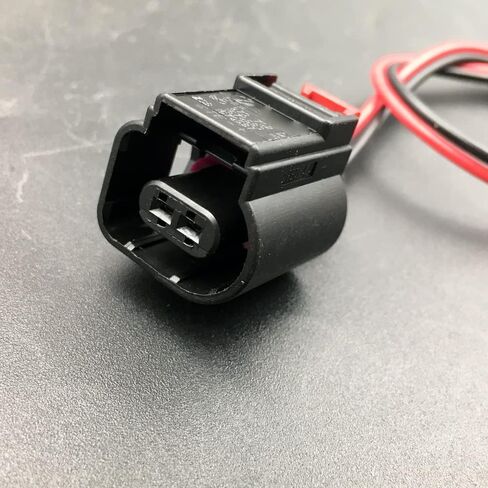Huayicabpart 2 PIN موصل مستشعر درجة حرارة سائل التبريد متوافق مع Audi A4 Quattro 2002-2015 VW Golf Skoda 8K0973702 in Kuwait