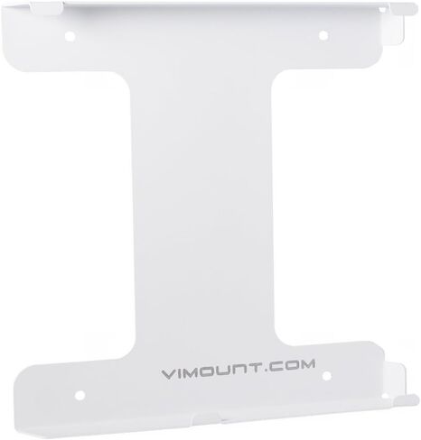 حامل معدني مثبت على الحائط من ViMount متوافق مع إصدار PlayStation 4 PS4 النحيف باللون الأبيض in Kuwait