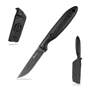 Knives DC53 Steel Tactical Fixed Blade Knife with kydex sheath for Men EDC Outdoor Camping Survival Hunting (Orange handle) in Saudi Arabia