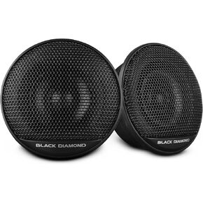 BLACK DIAMOND DIA-DT13 1" PEI Dome Tweeter – Pair, 2.3" Diameter, 4Ω, 180W Peak Power, Car Audio High-Frequency Speaker in Kuwait