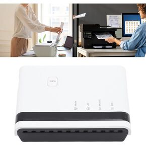ciciglow Wireless Print Server, Wireless Network Print Server, Multi Modes, 10/100Mbps, Support 4 USB Printers, for 7 8 10 11, for OS X (US Plug) in Kuwait