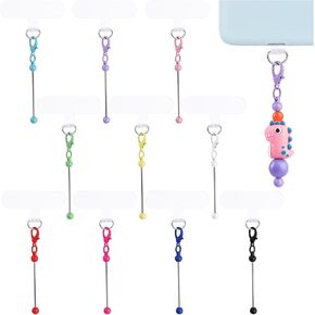 Beadable Phone Tether Tap Accessories Lanyard Pad for Mobile Phone in Kuwait