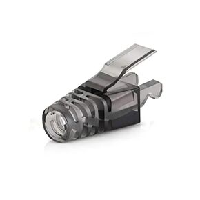 RJ45 CAT6 Strain Relief Boot Connector, LAN Cable Connector Boot(100pcs,Black) in Kuwait