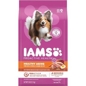 IAMS PTACTICTY HEALKY HOWERE HOWERE TERMER TERMAL FOOD للكلاب الناضجة والكبار مع دجاج حقيقي ، 30 رطلاً. in Saudi Arabia