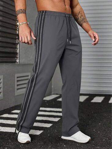 Youth Soft Loose-Fit Jogger Pants with Drawstring, Elastic Waistband, Casual Trousers for Boys & Girls, All-Season Comfort in Saudi Arabia