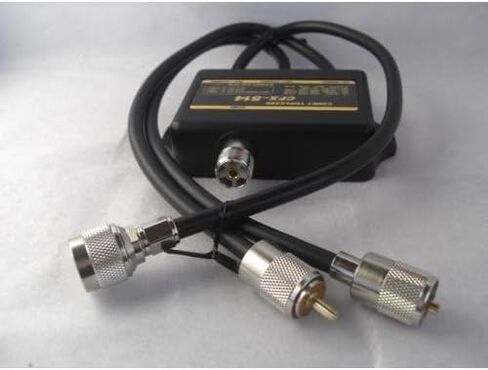 Comet CFX-514N Triplexer 1.3-90/130-200/380-500 MHz RF Combiner and Splitter with High Isolation and Cable Leads for Multi-Band Ham Radio Antennas in Saudi Arabia