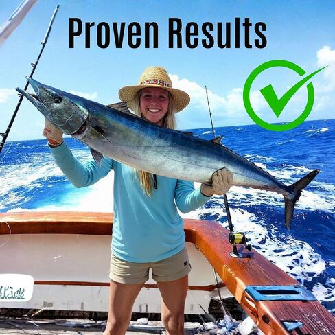 2 Pack - Flying Fish Lure for Saltwater Trolling, Deep Sea Fishing Lures Targeting Bluefin Tuna, Wahoo, Sailfish, and Bluefish in Saudi Arabia