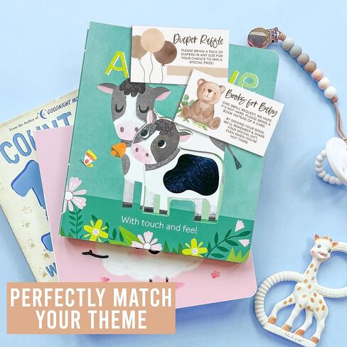Hadley Designs Baby Shower Invitations for Girl -40 Baby Shower Invites for Boy with Diaper Raffle & Book Request Cards, Teddy Bear Gender Reveal Invitations Gender Neutral, We Can Bearly Wait in Saudi Arabia