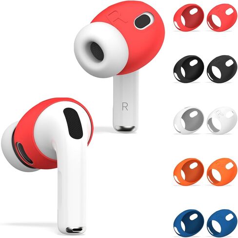[5 أزواج] غطاء أطراف الأذن AirPods Pro 3 [يناسب الجراب]، غطاء أذن من السيليكون الناعم AirPod Pro 3 مضاد للانزلاق Air Pod pro 3 ملحقات متوافقة مع سماعات الأذن AirPods Pro الجيل الثالث 2025 (5 ألوان) in Kuwait