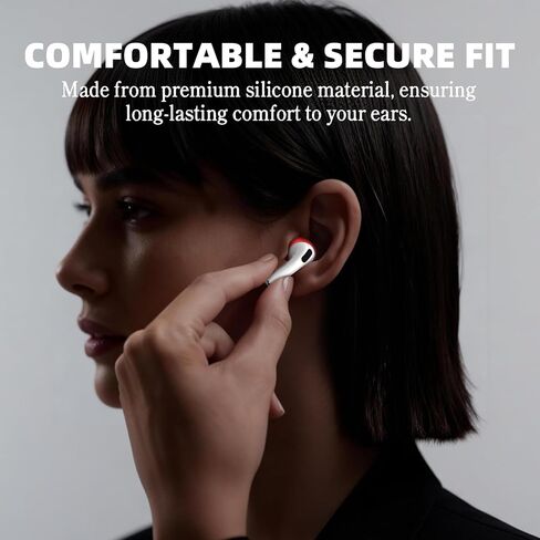 [5 أزواج] غطاء أطراف الأذن AirPods Pro 3 [يناسب الجراب]، غطاء أذن من السيليكون الناعم AirPod Pro 3 مضاد للانزلاق Air Pod pro 3 ملحقات متوافقة مع سماعات الأذن AirPods Pro الجيل الثالث 2025 (5 ألوان) in Kuwait
